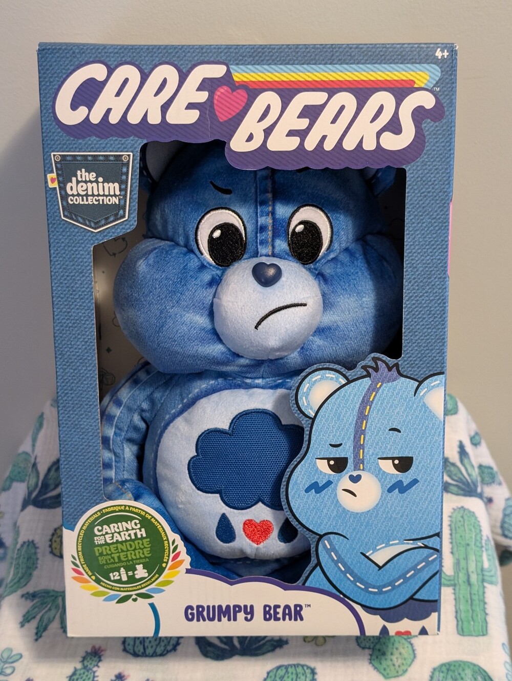 Care Bears Grumpy Bear Plush — Denim Collection 2023